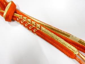 未使用品　正絹　手組帯締め